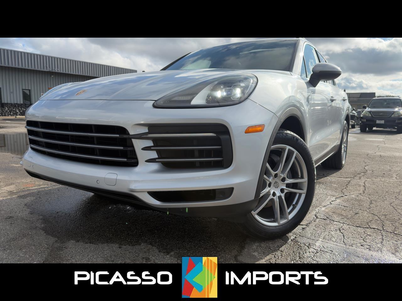 Silver 2019 Porsche Cayenne SUV / Crossover All-Wheel Drive Automatic