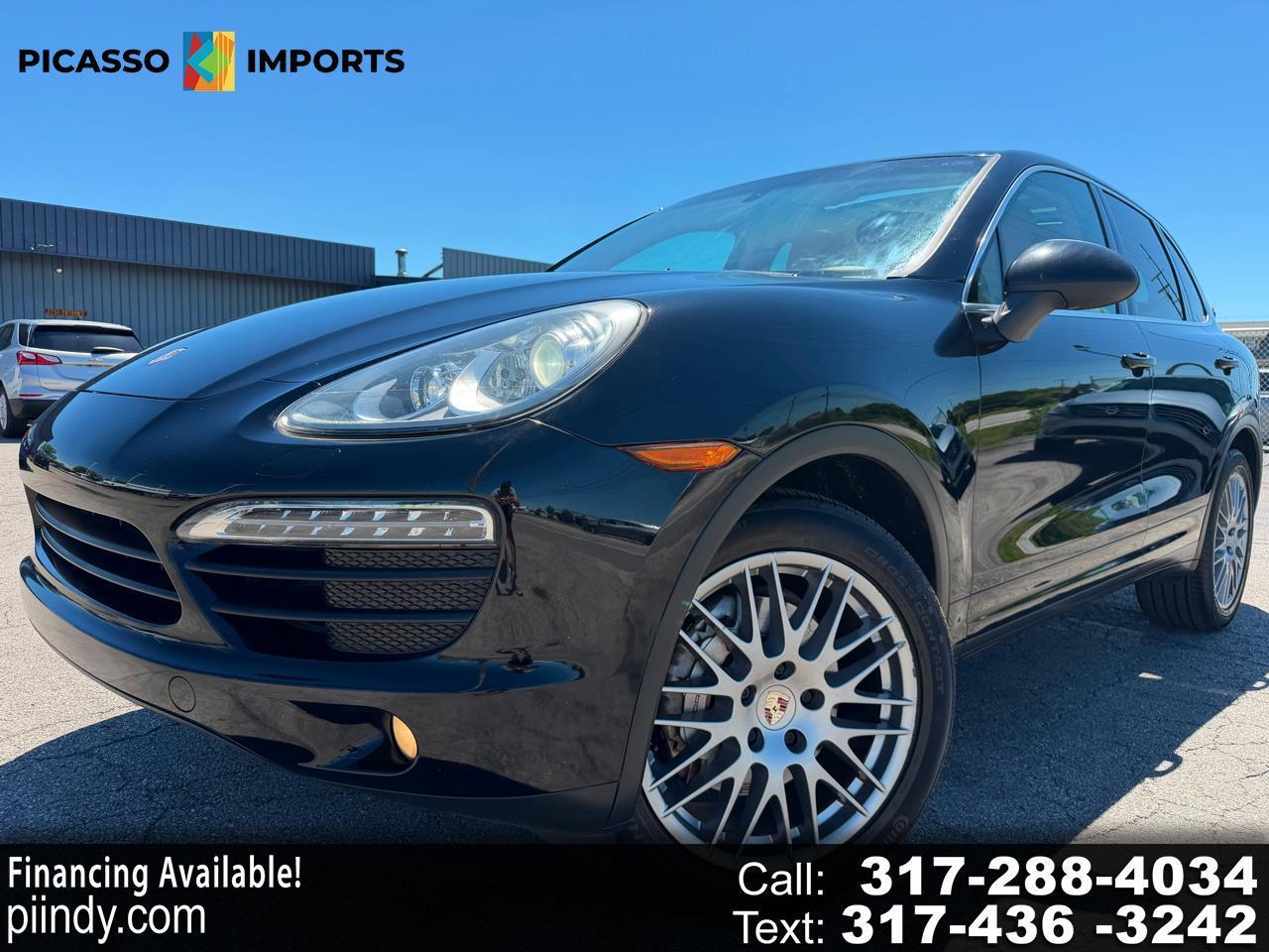 Black 2014 Porsche Cayenne S AWD SUV / Crossover All-Wheel Drive Automatic