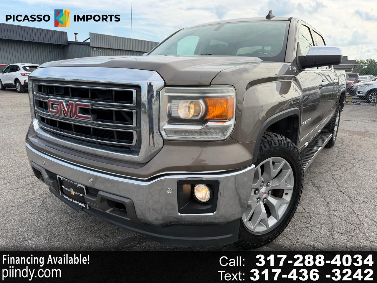 GMC Sierra 1500 4WD Crew Cab 143.5" SLT 2015