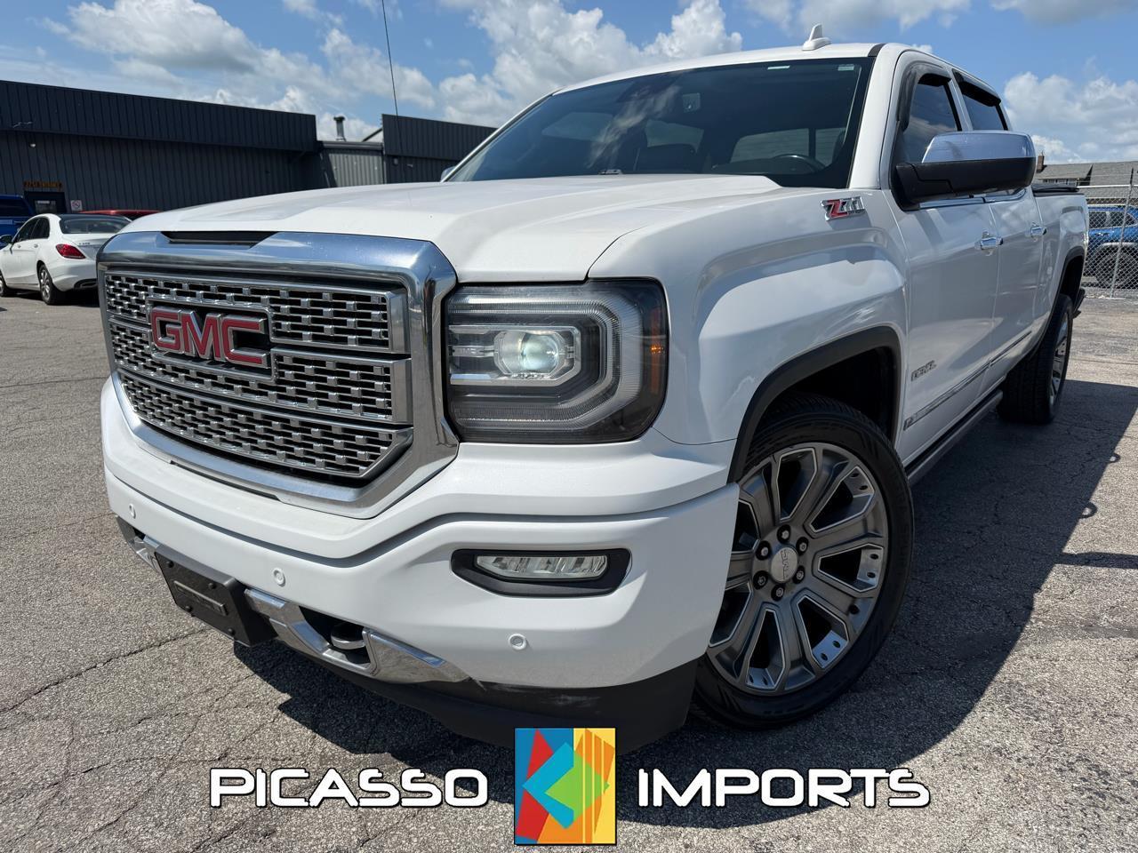 White 2016 GMC Sierra 1500 Pickup Truck Four-Wheel Drive Automatic