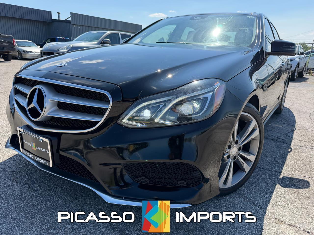 Black 2016 Mercedes-Benz E-Class Sedan All-Wheel Drive Automatic