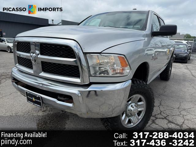 Silver 2014 RAM 2500 Pickup Truck Four-Wheel Drive Automatic
