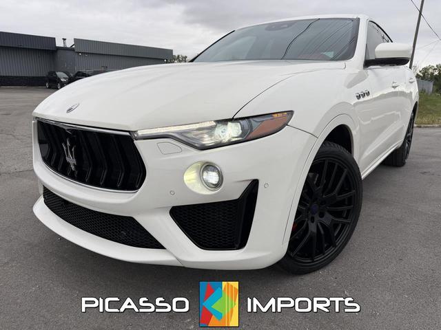 Pearl White 2019 Maserati Levante SUV / Crossover All-Wheel Drive Automatic