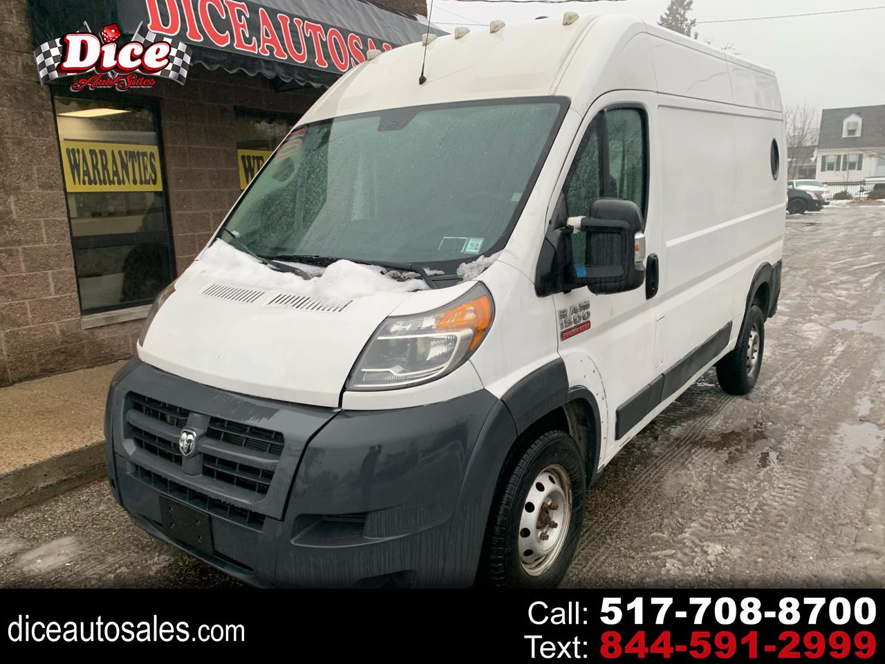 2017 RAM Promaster 1500 High Roof Tradesman 136-in. WB