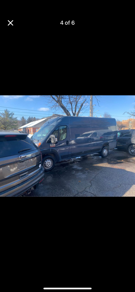RAM Promaster 3500 High Roof w/Extended Length 2019