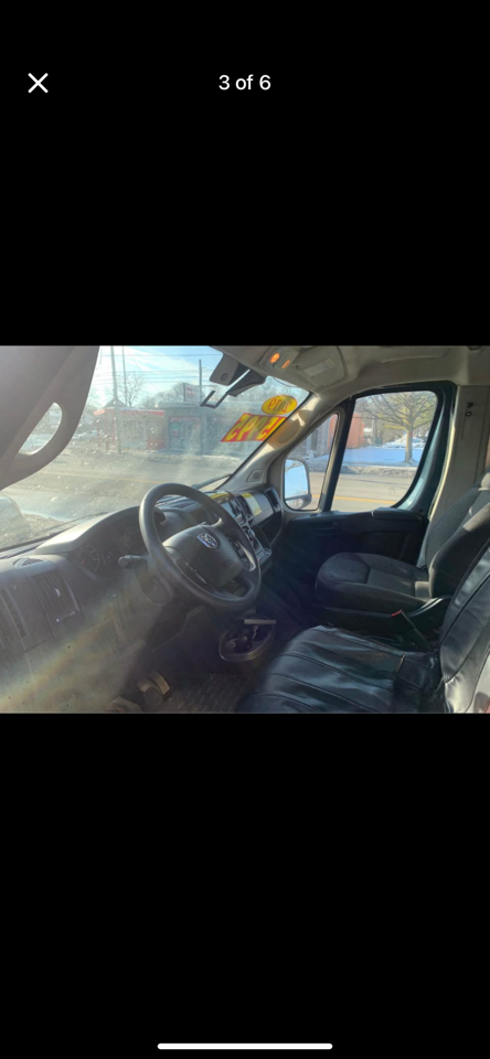 RAM Promaster 3500 High Roof w/Extended Length 2019