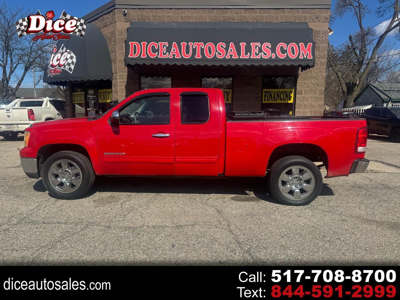 2010 GMC Sierra 1500 SLT Ext Cab 4WD 4D