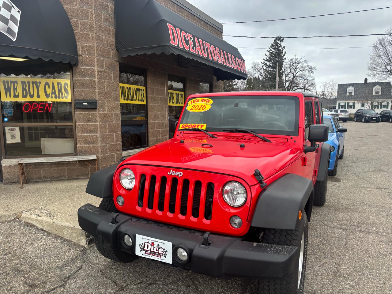 Jeep Wrangler Unlimited Sport 4WD 2016