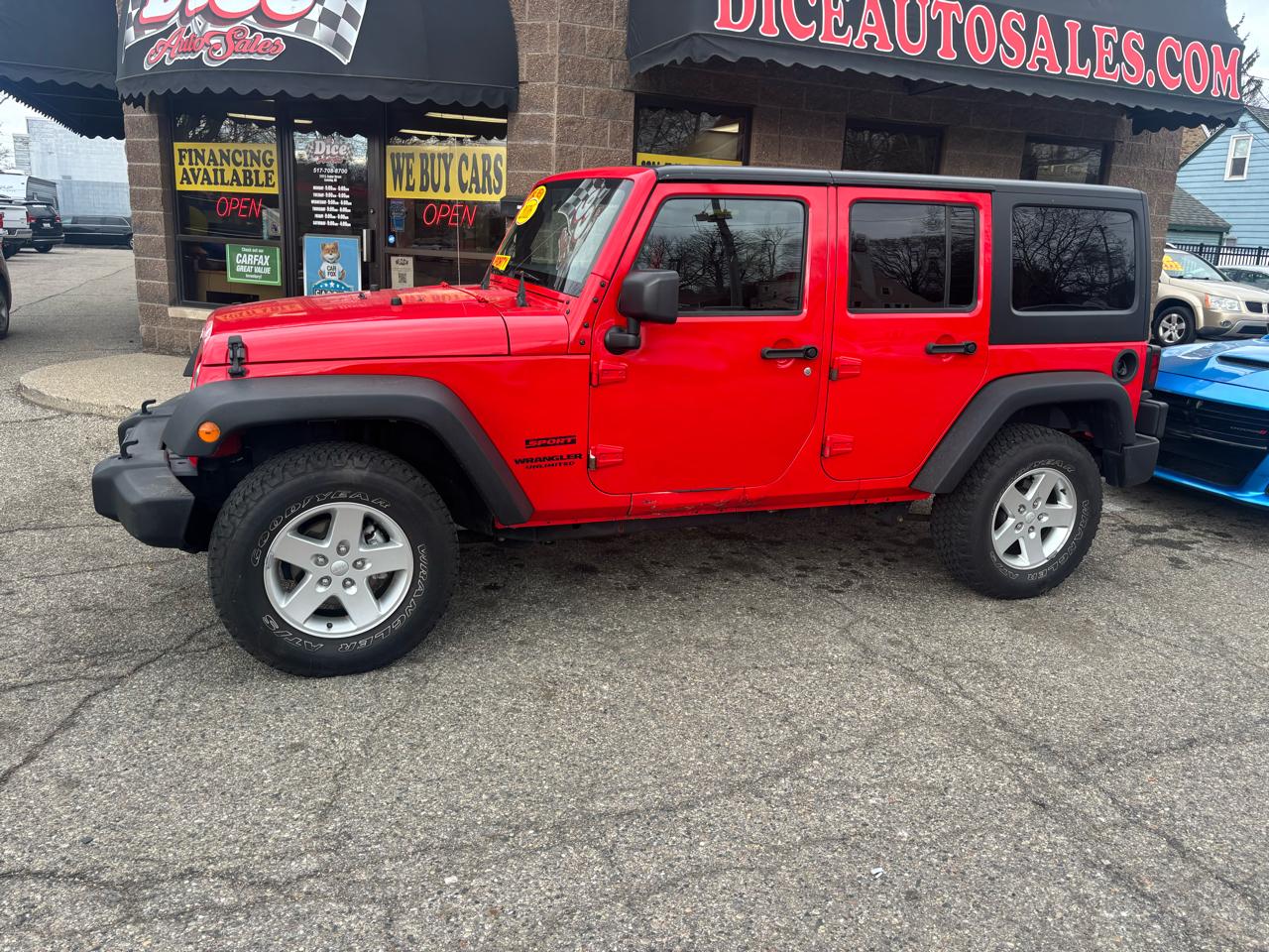 Jeep Wrangler Unlimited Sport 4WD 2016