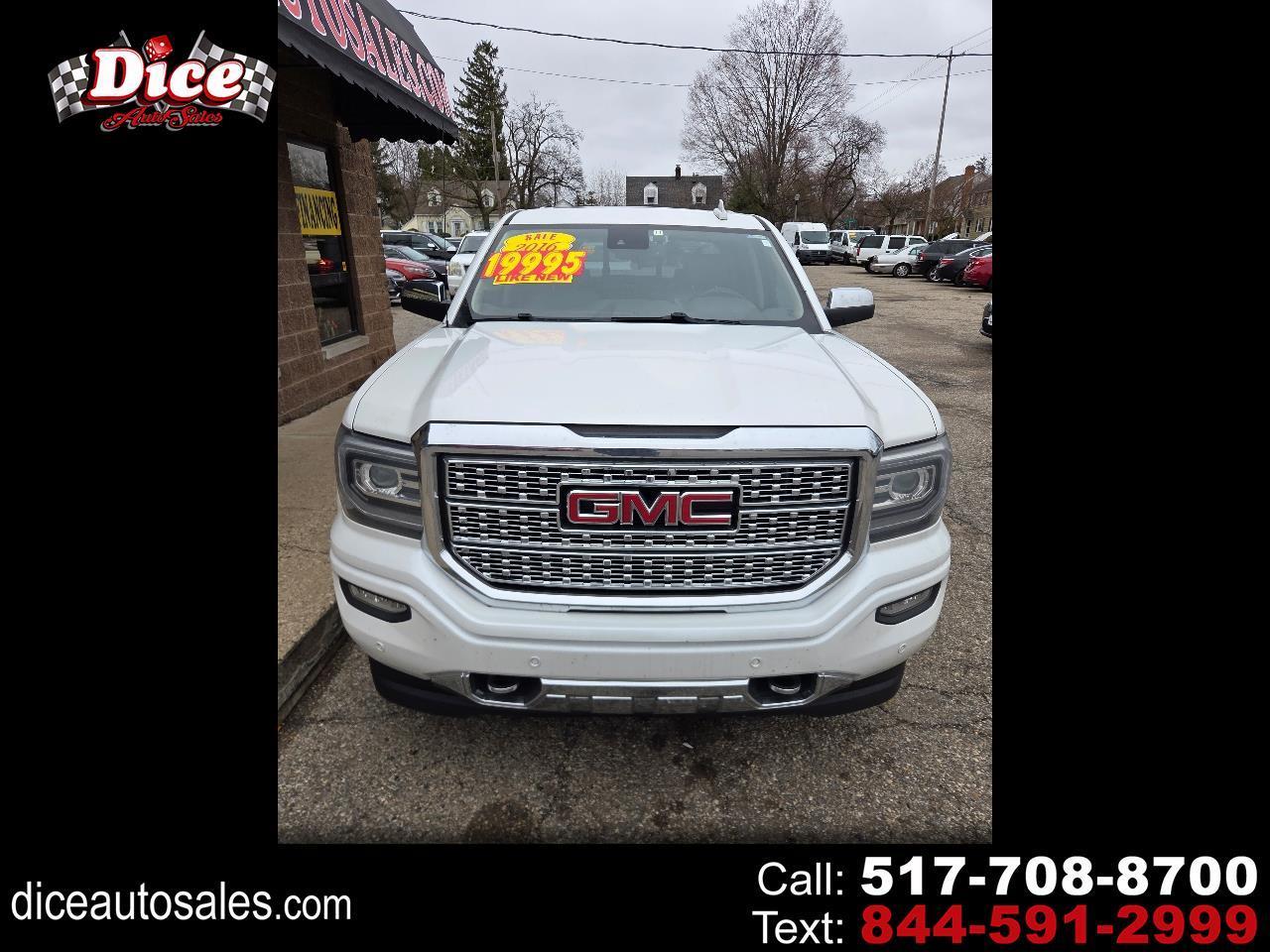 GMC Sierra 1500 Denali Crew Cab Long Box 4WD 2016