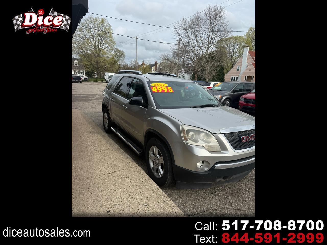 GMC Acadia SLE-1 FWD 2007