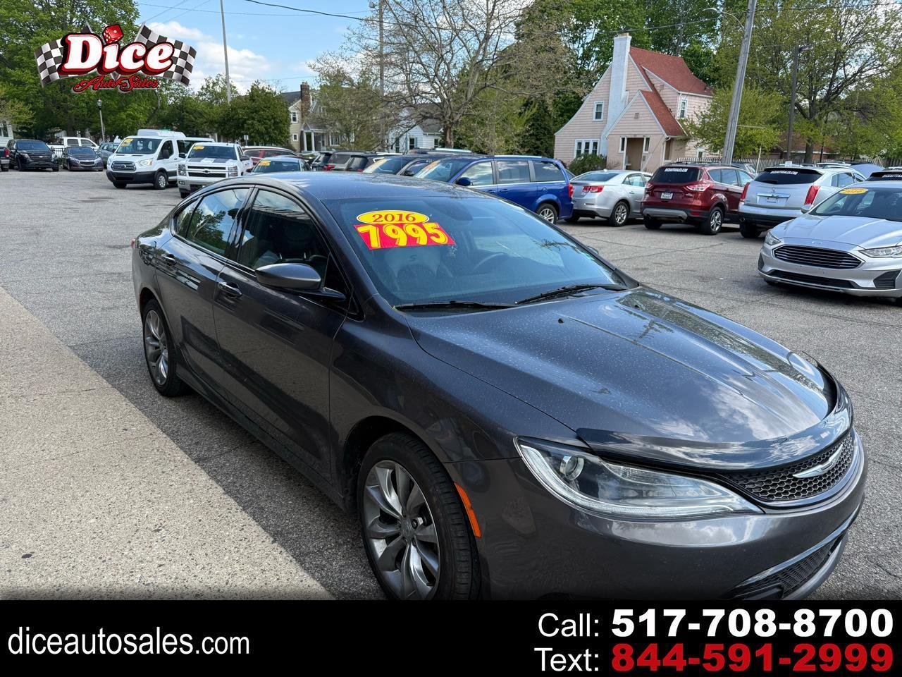 2016 Chrysler 200 S