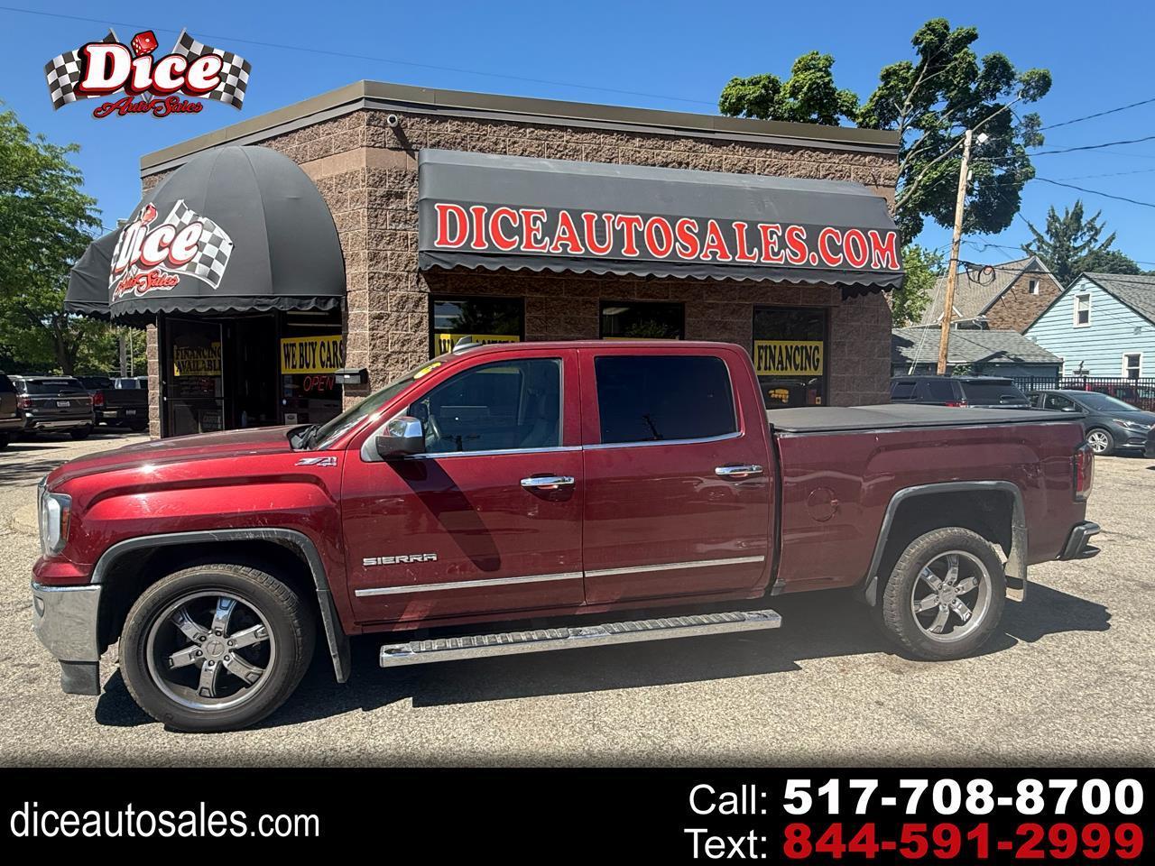 GMC Sierra 1500 SLT Crew Cab Long Box 4WD 2017