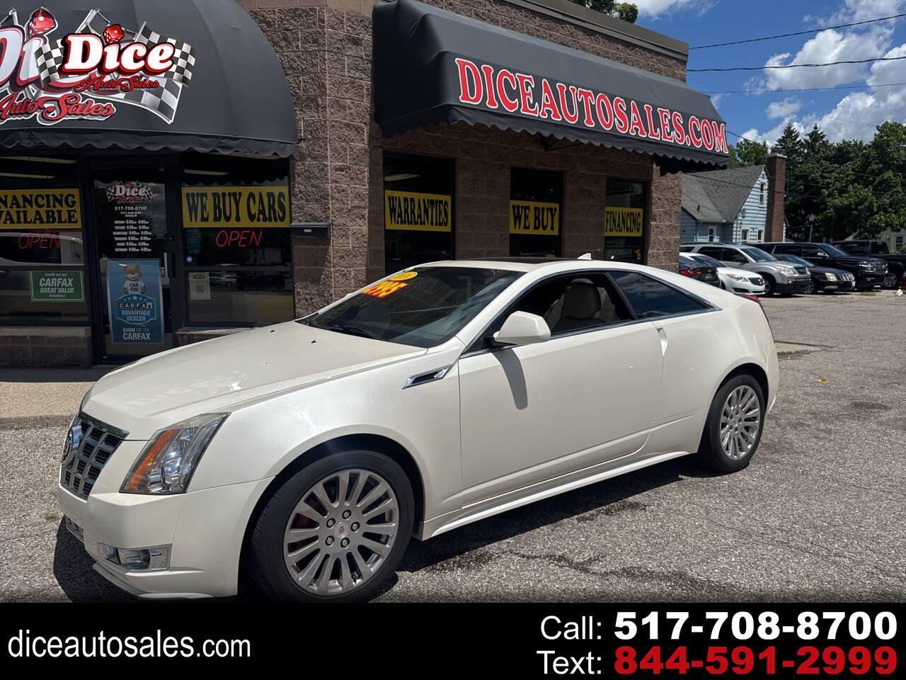 Cadillac CTS Coupe Premium AWD 2014