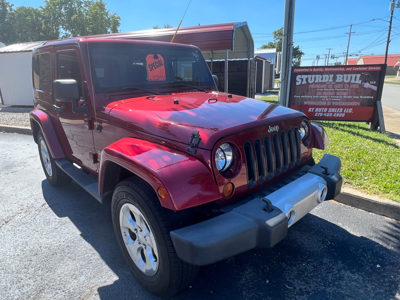 Used 2013 Jeep Wrangler Sahara 4WD for Sale in Madisonville KY 42431 KT