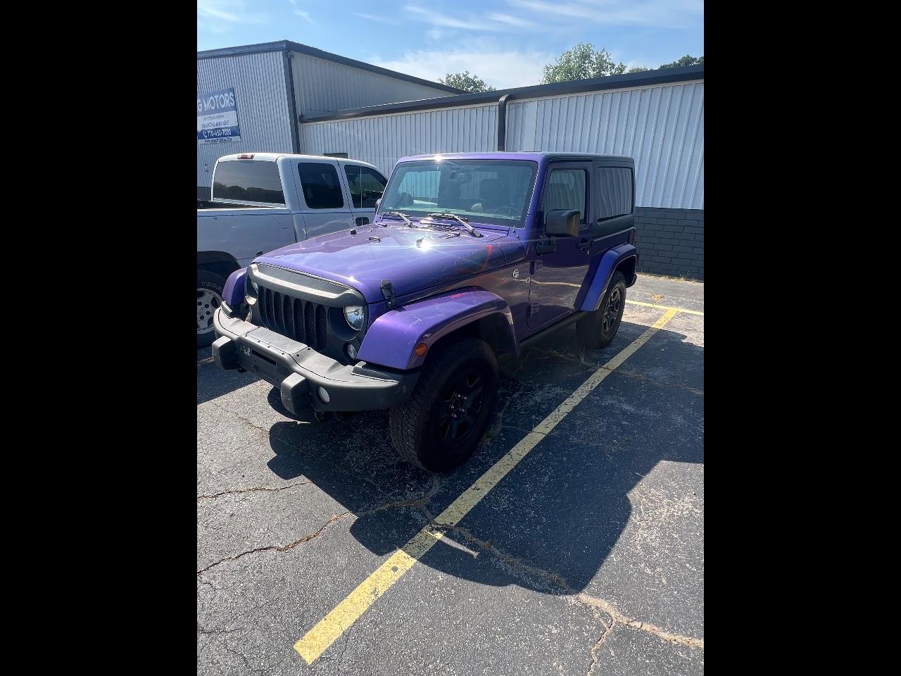 2016 Jeep Wrangler 4WD 2dr Backcountry *Ltd Avail*