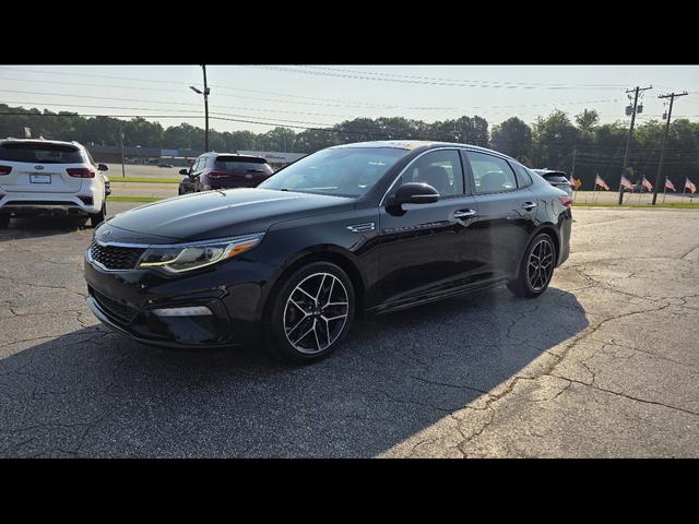 Black 2020 Kia Optima Sedan Automatic