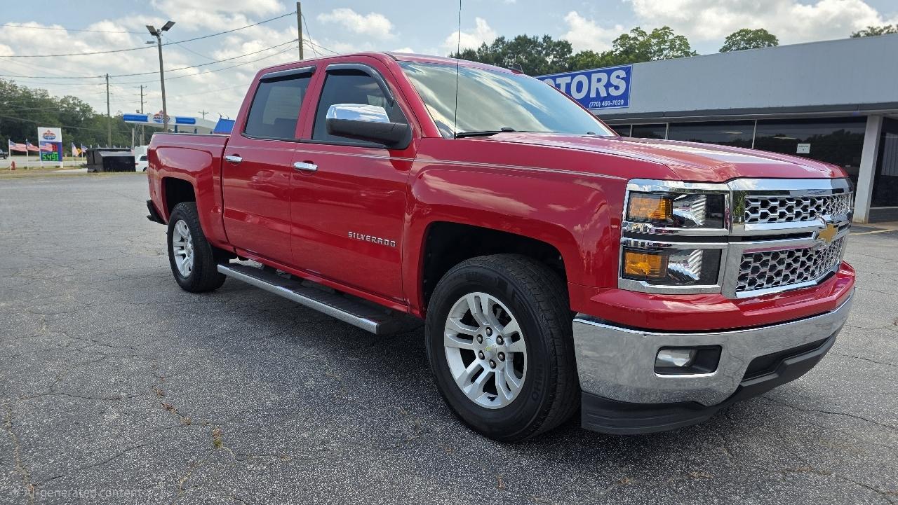 Chevrolet Silverado 1500 2WD Crew Cab 143.5" LT w/1LT 2014
