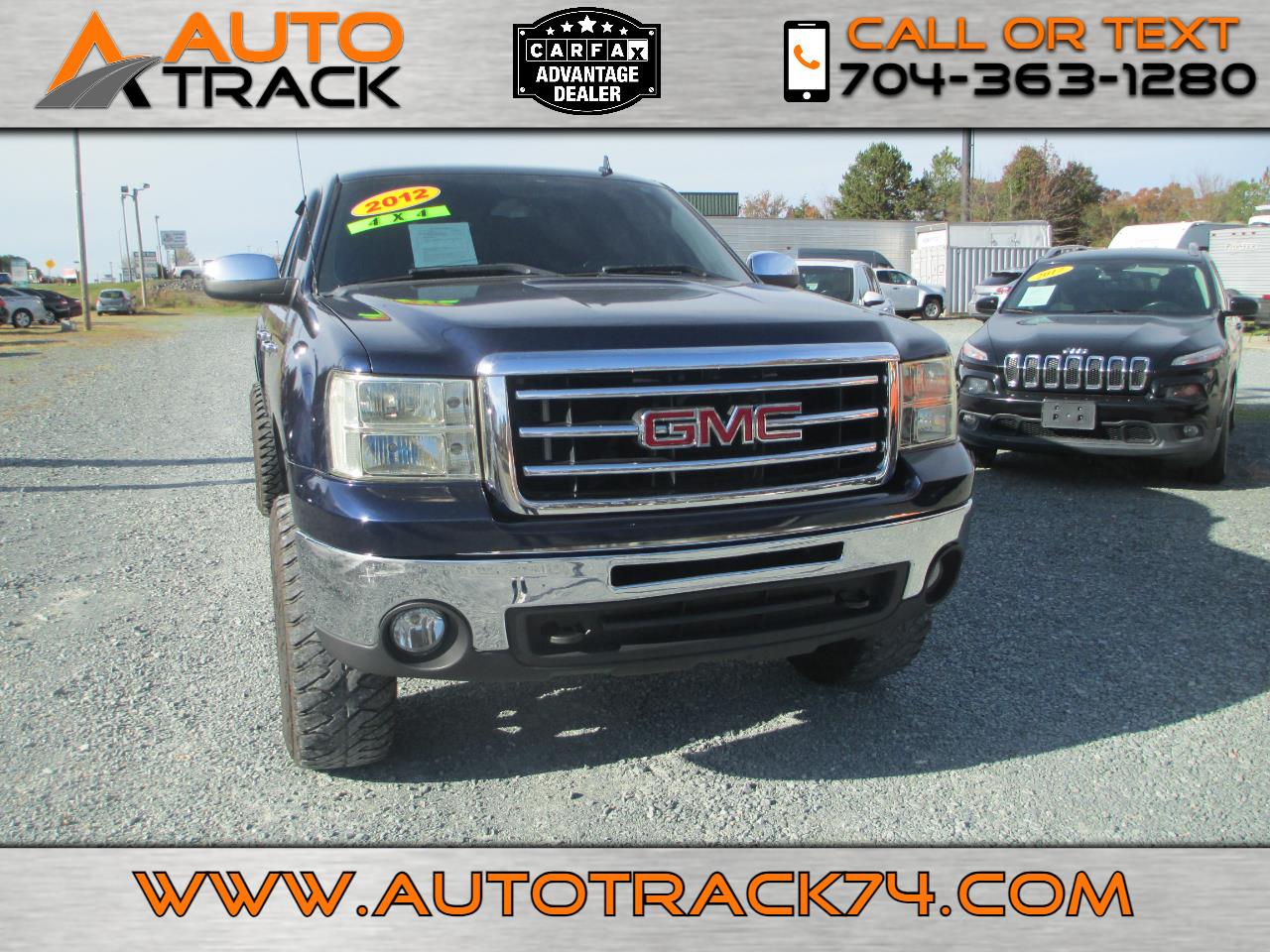 2012 GMC Sierra 1500 4WD Crew Cab 143.5" SLE