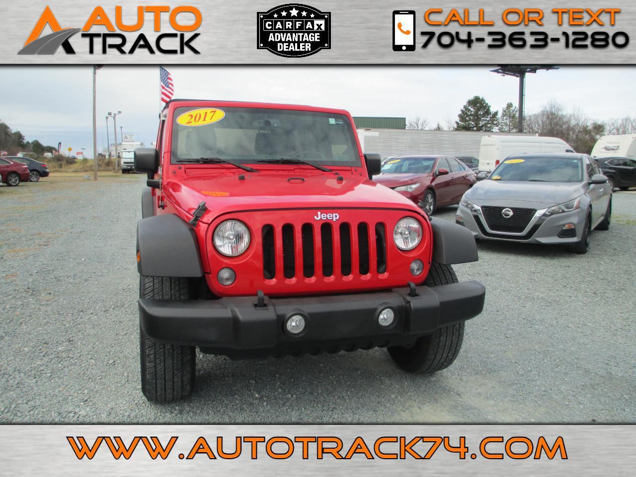 2017 Jeep Wrangler Unlimited Sport 4x4