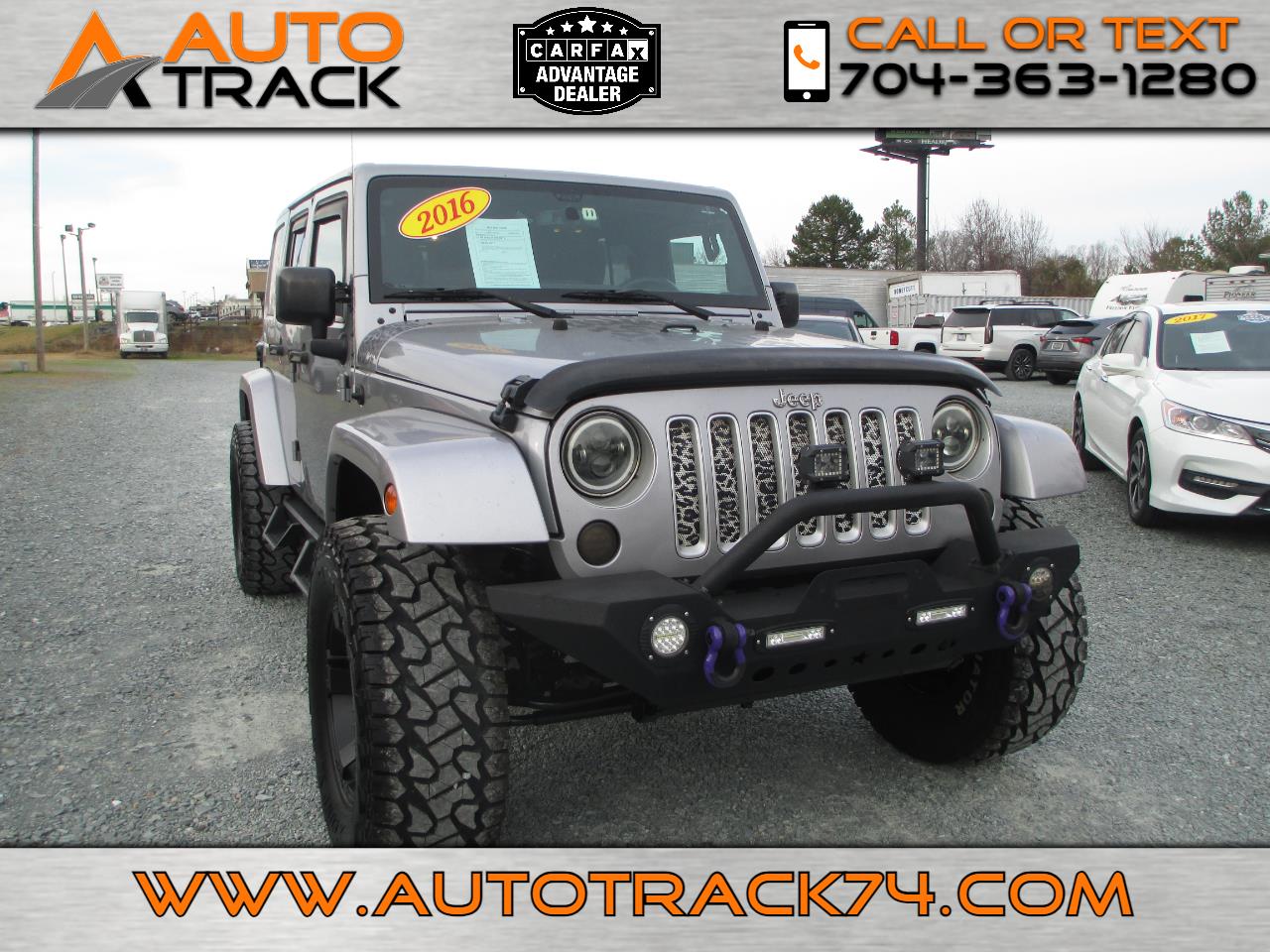 2016 Jeep Wrangler Unlimited 4WD 4dr Sahara