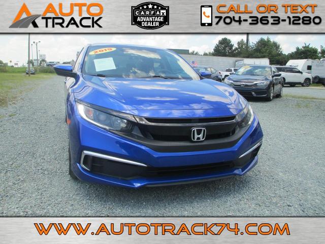 Blue 2019 Honda Civic Sedan Front-Wheel Drive