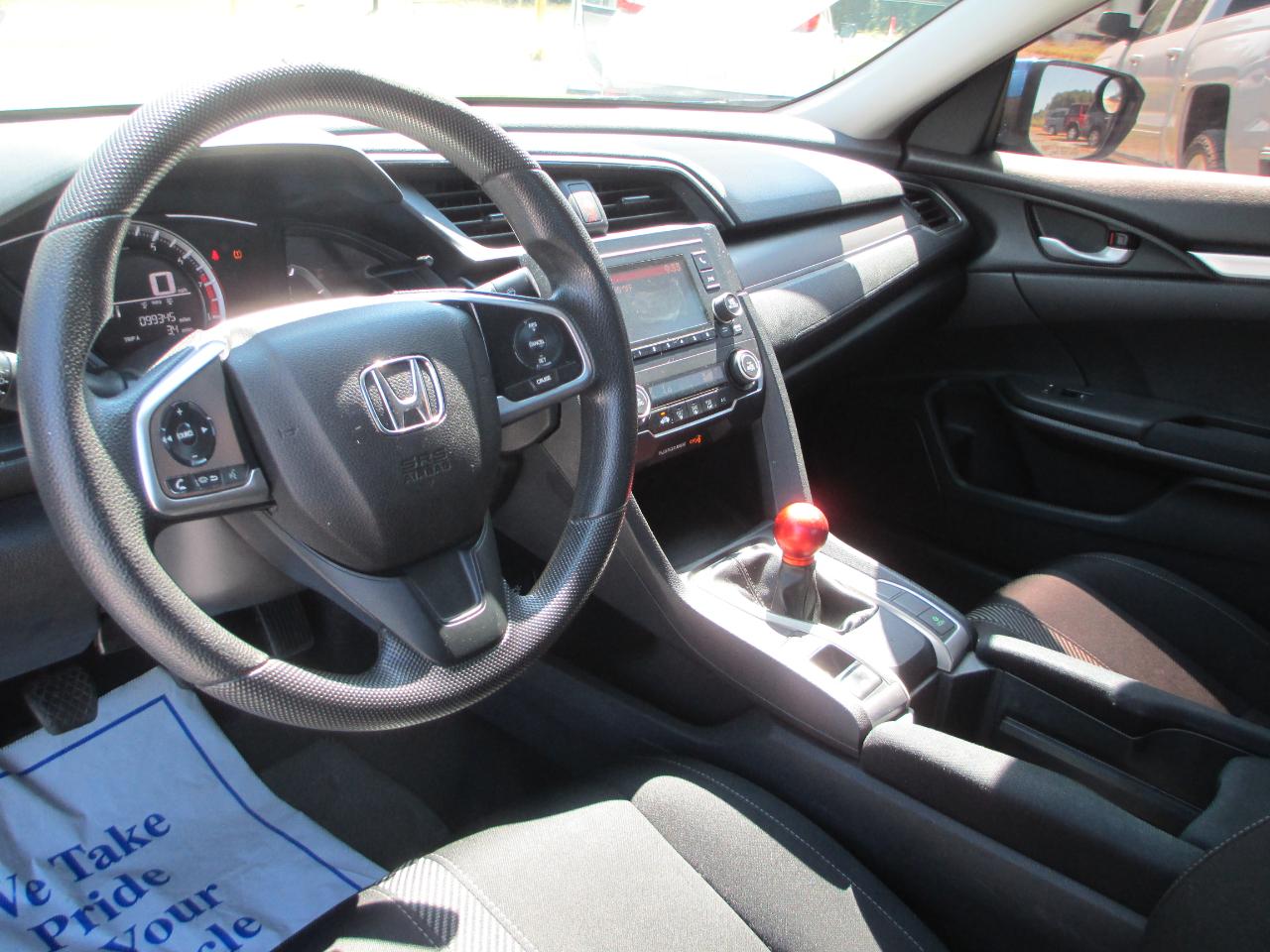 Honda Civic Sedan LX Manual 2018