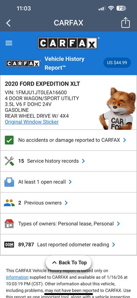 Ford Expedition XLT 2020