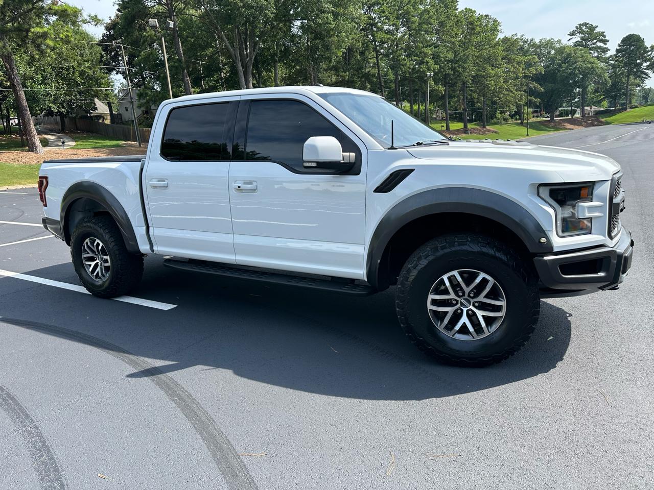 White 2017 Ford F-150 Pickup Truck Four-Wheel Drive Automatic