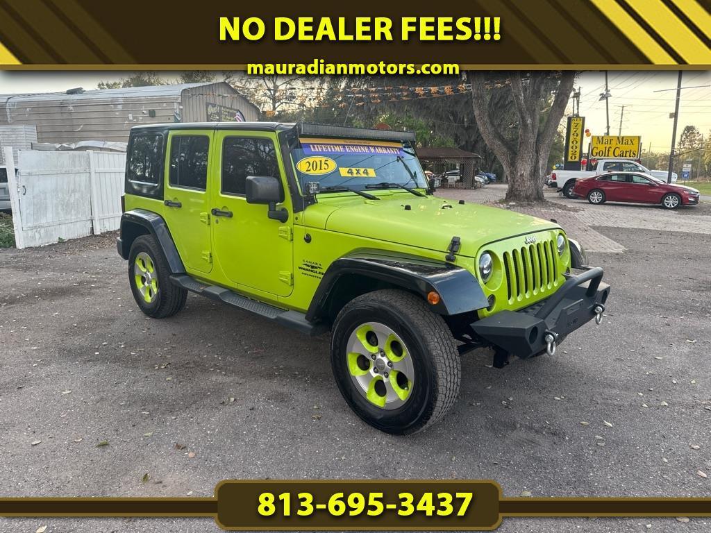 Jeep Wrangler Unlimited 4WD 4dr Sahara 2015