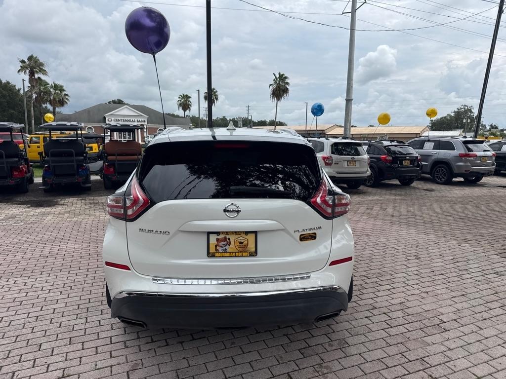 Nissan Murano FWD 4dr Platinum 2016