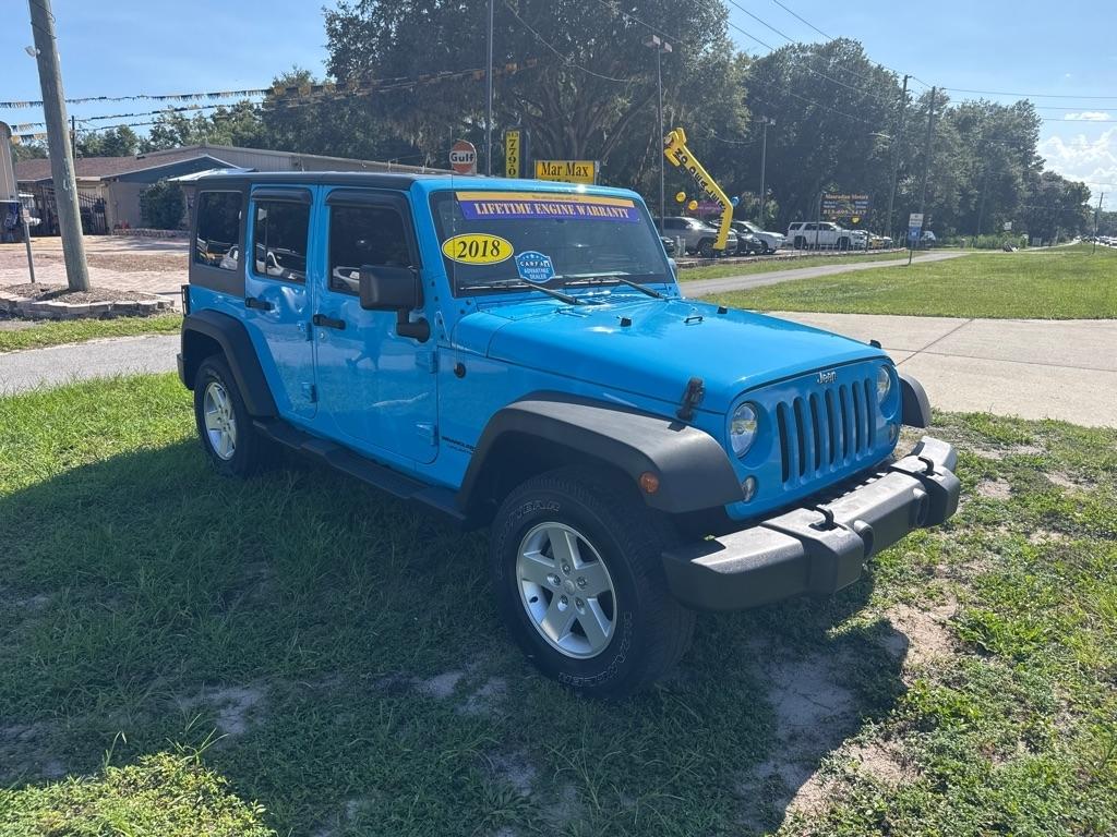 2018 Jeep Wrangler JK Unlimited Sport S 4x4