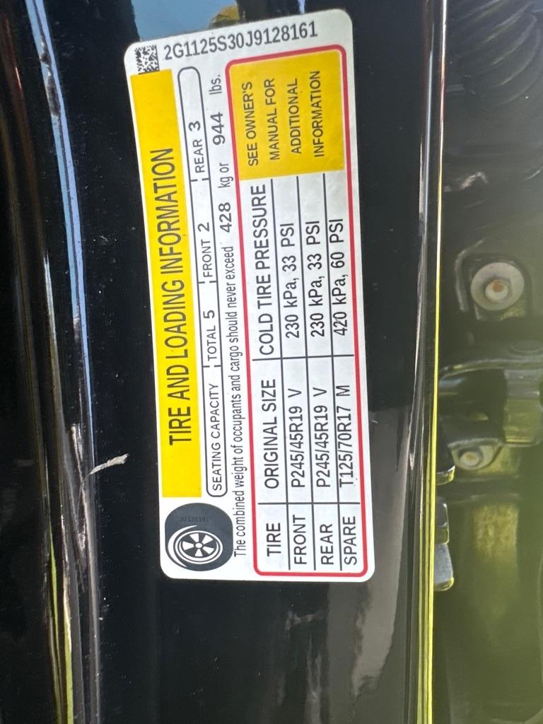 Chevrolet Impala 4dr Sdn Premier w/2LZ 2018