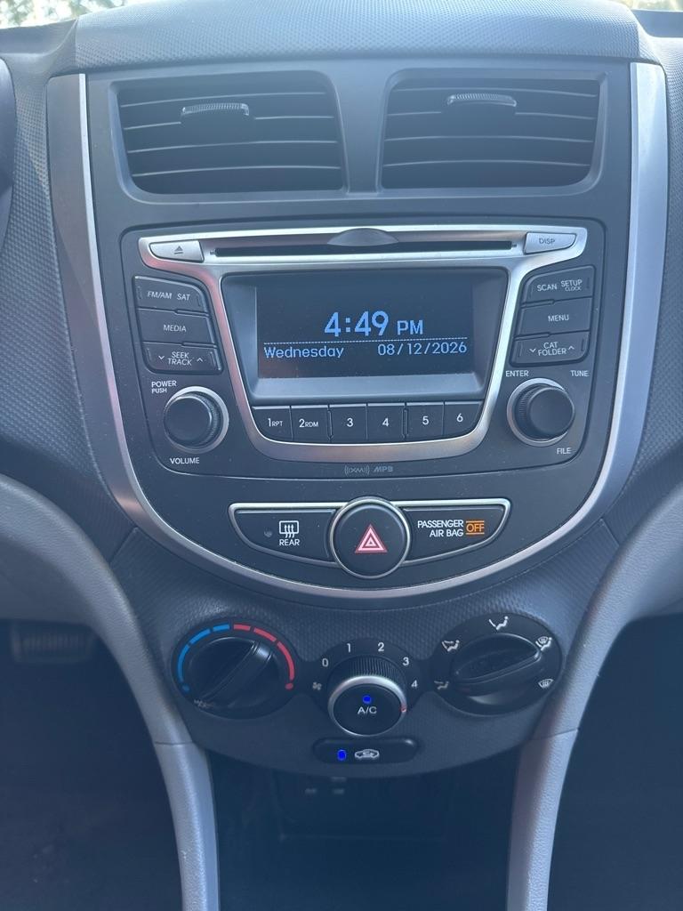 Hyundai Accent 5dr HB Auto GS 2015
