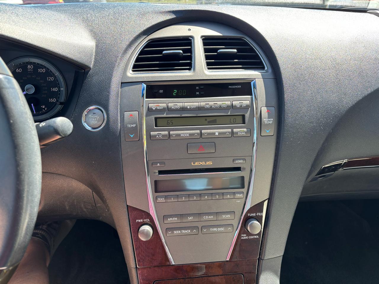 Lexus ES 350 4dr Sdn 2012