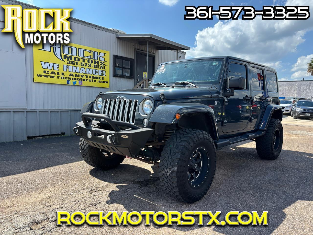 2016 Jeep Wrangler Unlimited 4WD 4dr Sahara