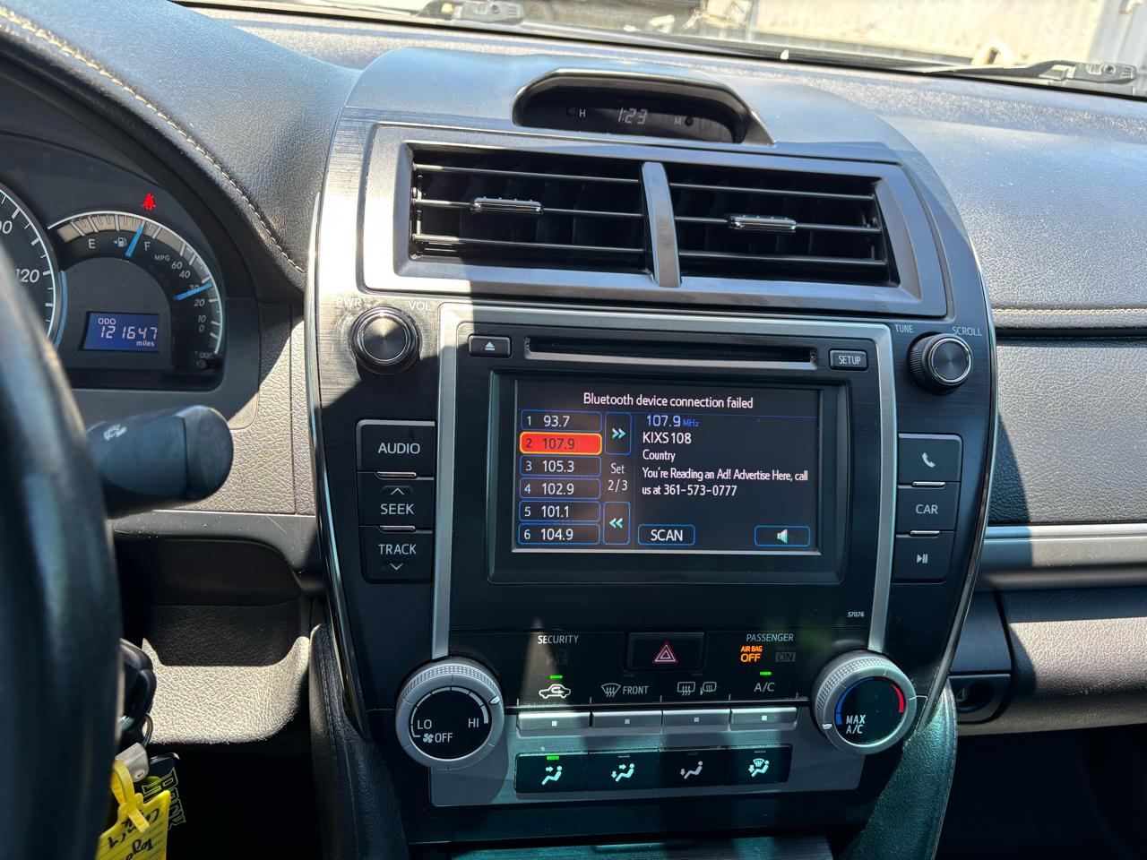 Toyota Camry 4dr Sdn I4 Auto L (Natl) 2013