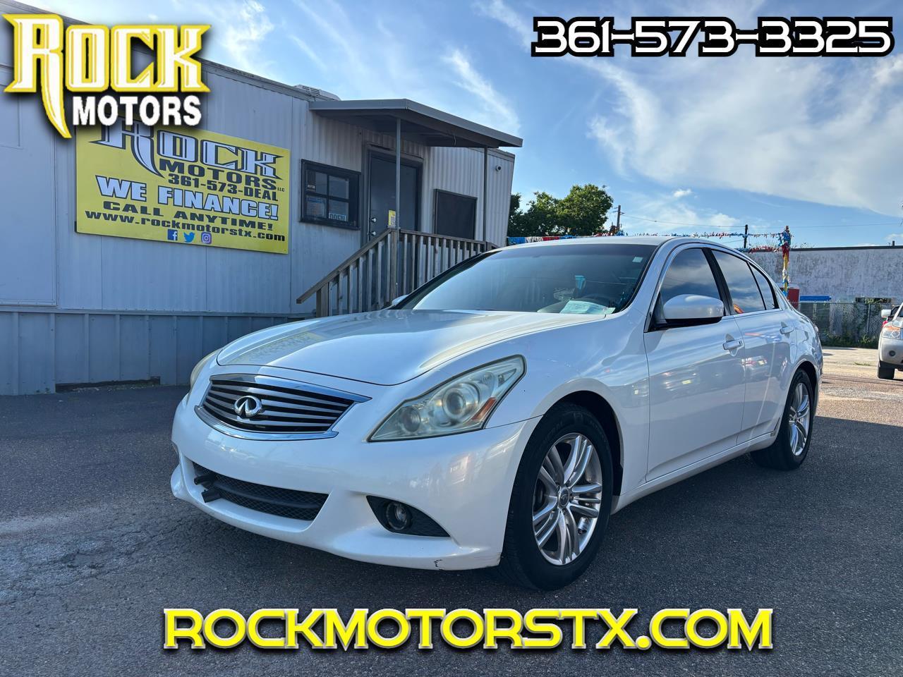 Infiniti G37 Sedan 4dr Journey RWD 2012