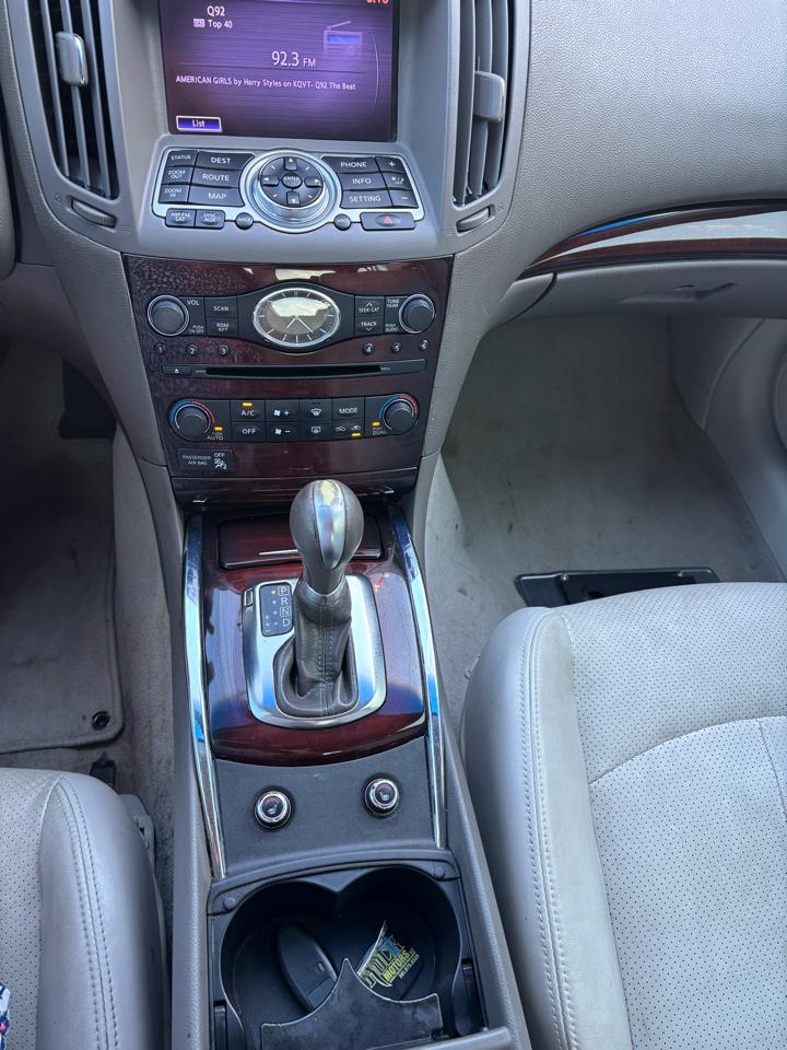 Infiniti G37 Sedan 4dr Journey RWD 2012