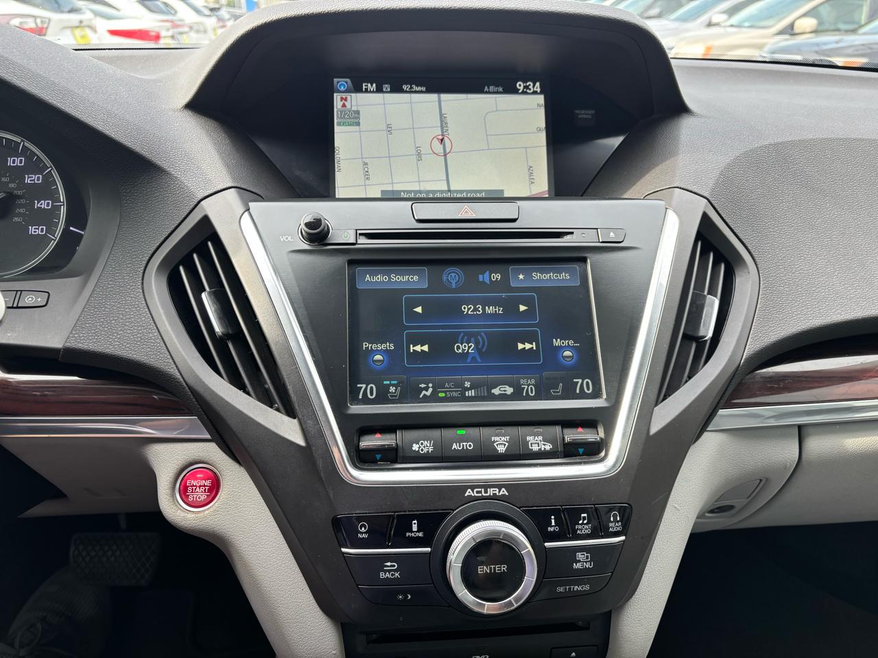 Acura MDX FWD 4dr Advance/Entertainment Pkg 2014