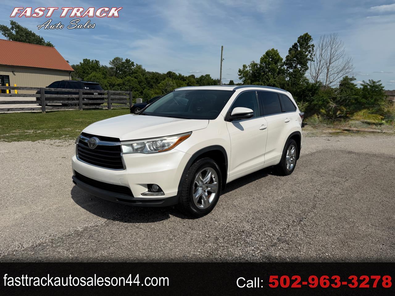 Toyota Highlander Limited AWD V6 2015
