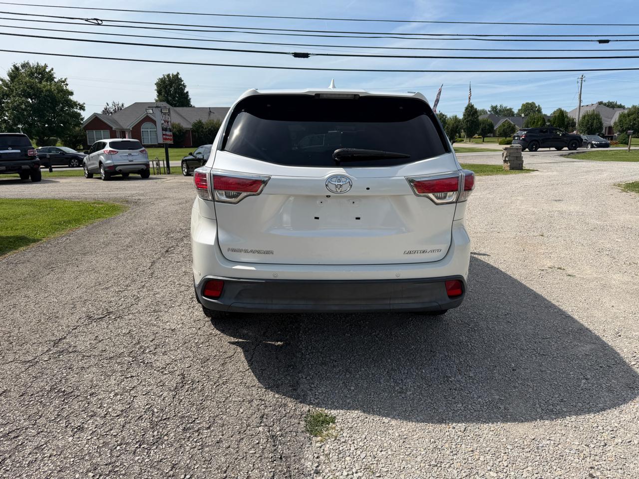 Toyota Highlander Limited AWD V6 2015