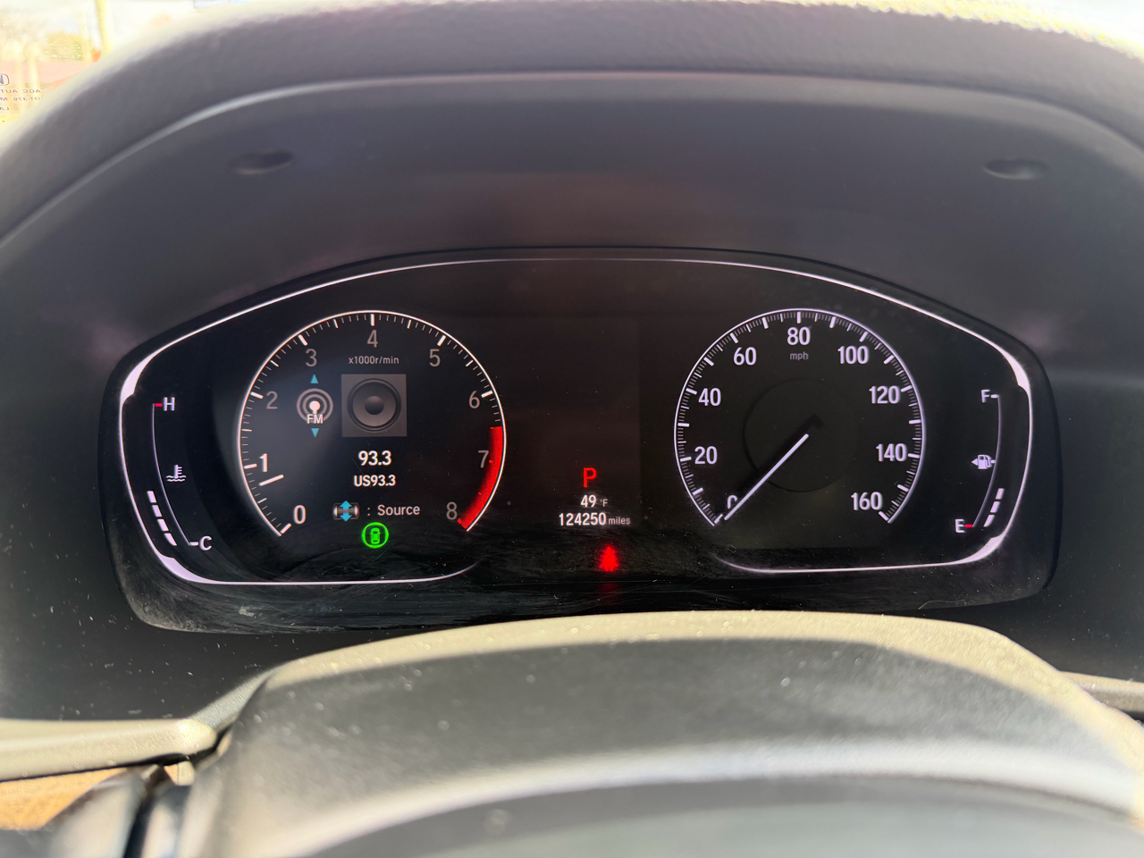 Honda Accord Sedan EX 1.5T CVT 2019 Honda Accord Sedan EX 1.5T CVT 2019