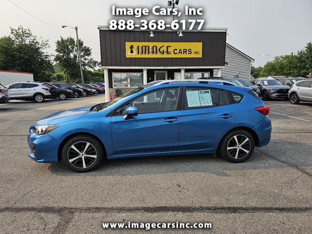 Blue 2019 Subaru Impreza Hatchback All-Wheel Drive Automatic