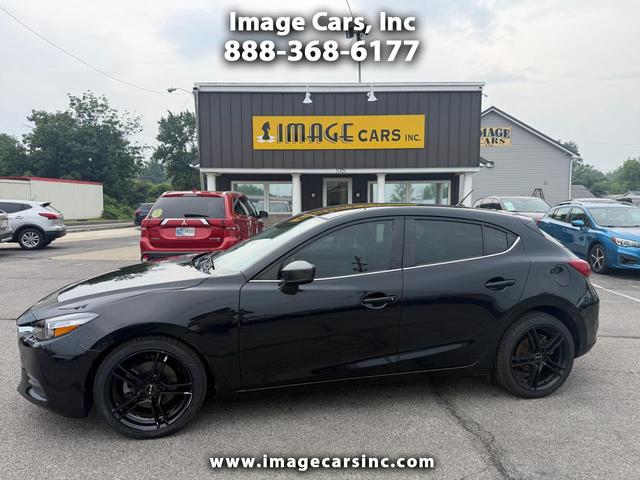 Black 2017 Mazda MAZDA3 Hatchback Front-Wheel Drive Automatic