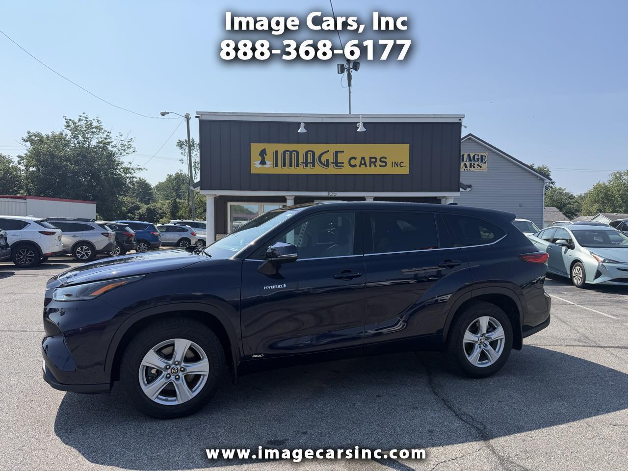 2021 Toyota Highlander Hybrid LE AWD (Natl)
