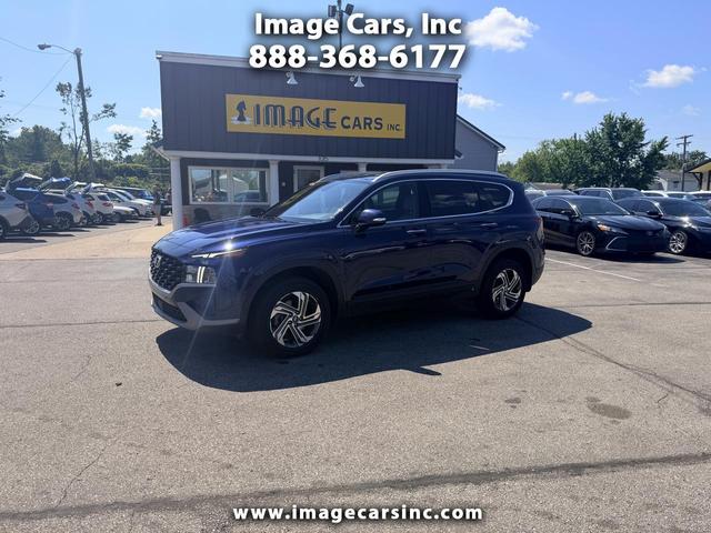 Blue 2023 Hyundai Santa Fe SUV / Crossover All-Wheel Drive Automatic