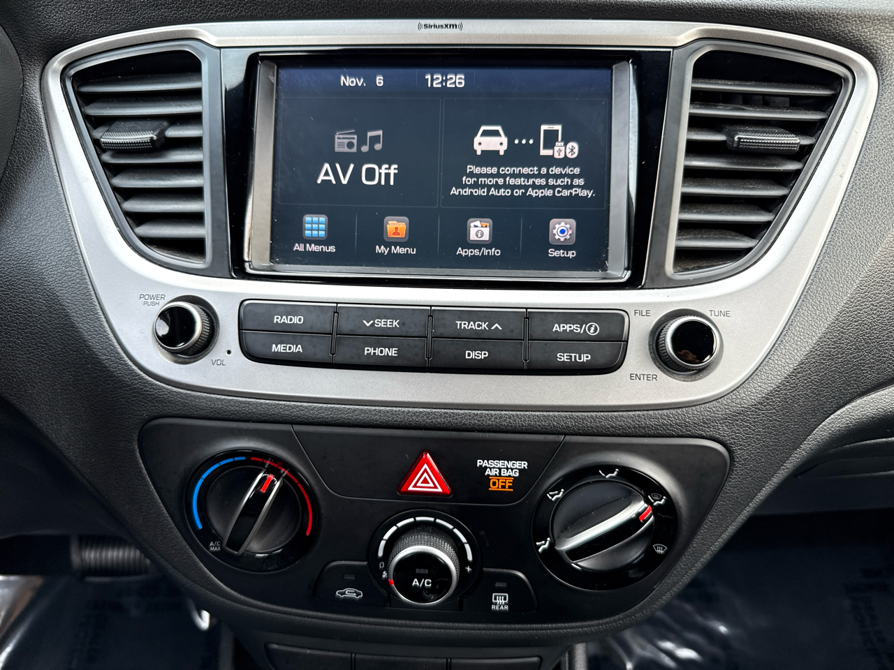 Hyundai Accent SEL 4-Door 6A 2020