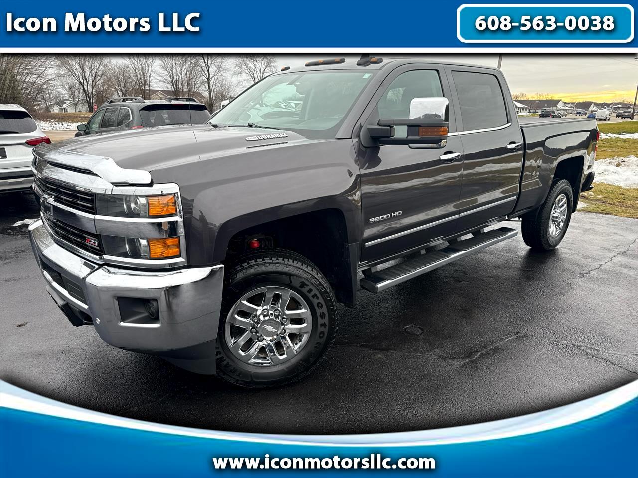 2016 Chevrolet Silverado 3500HD LTZ Crew Cab 4WD
