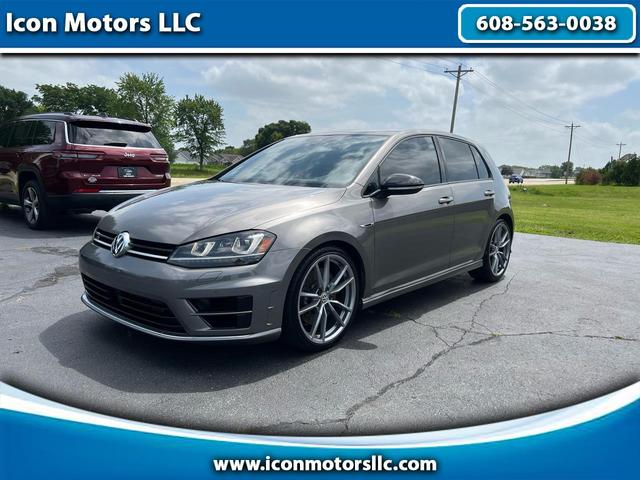 Gray 2017 Volkswagen Golf R Hatchback All-Wheel Drive Automatic